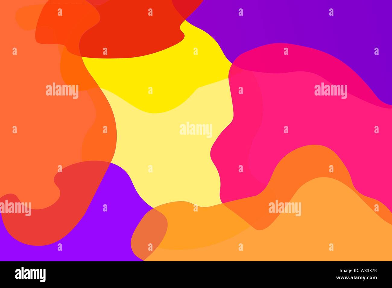 abstract colorful overlay color fields vector background Stock Vector