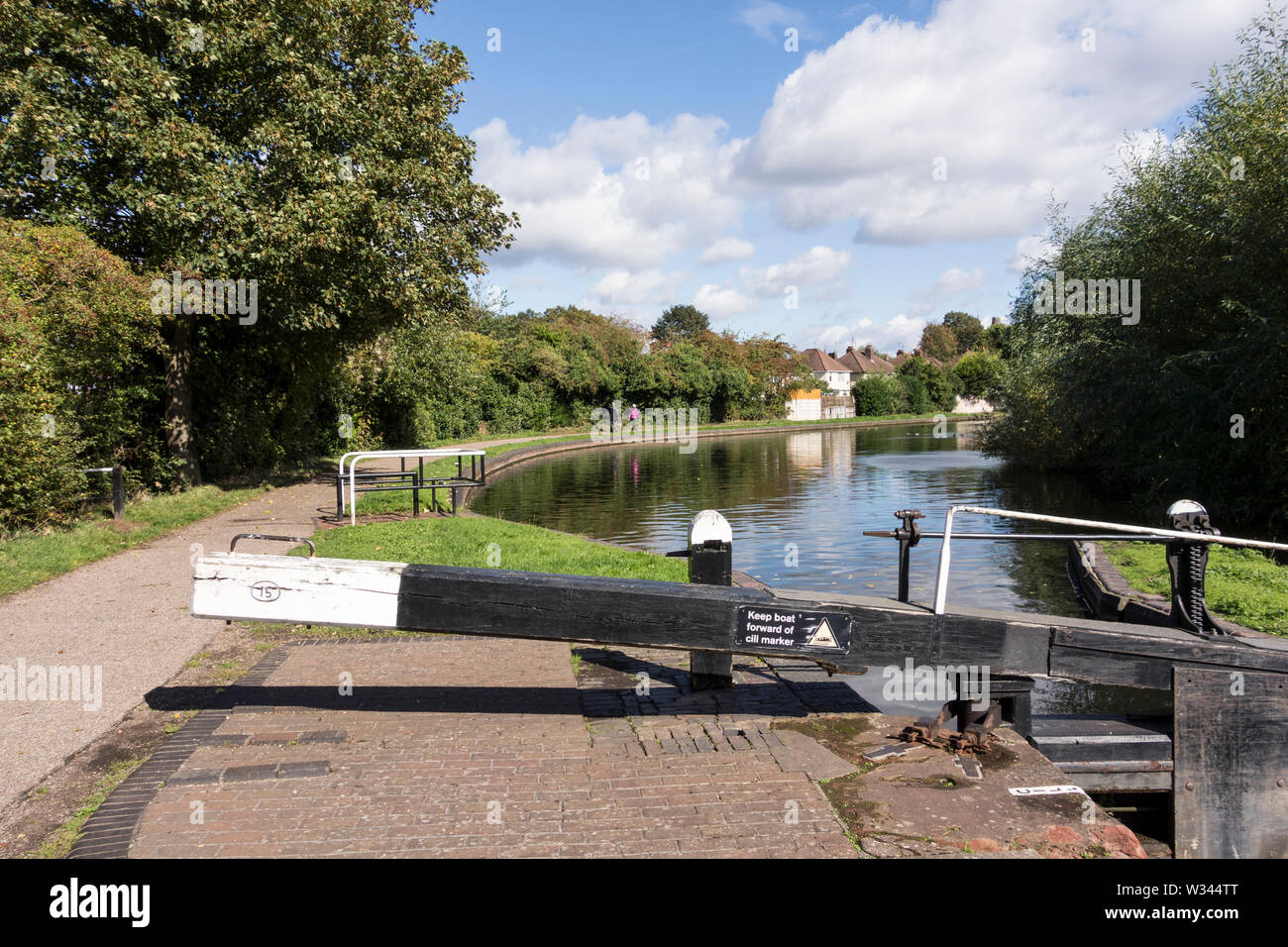 Stourbridge canal, Stourbridge, West Midlands, UK Stock Photo