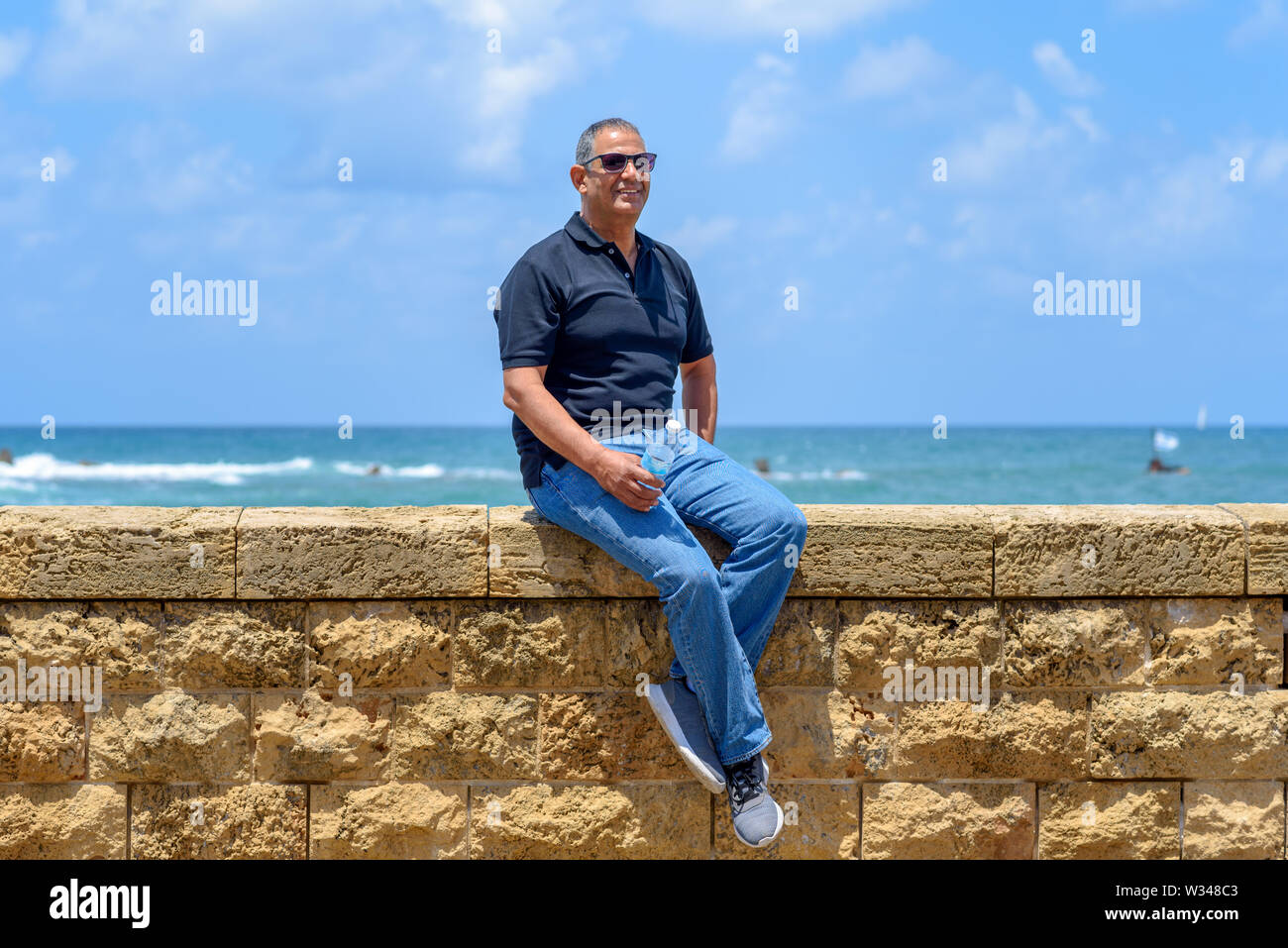 jeans for elderly man