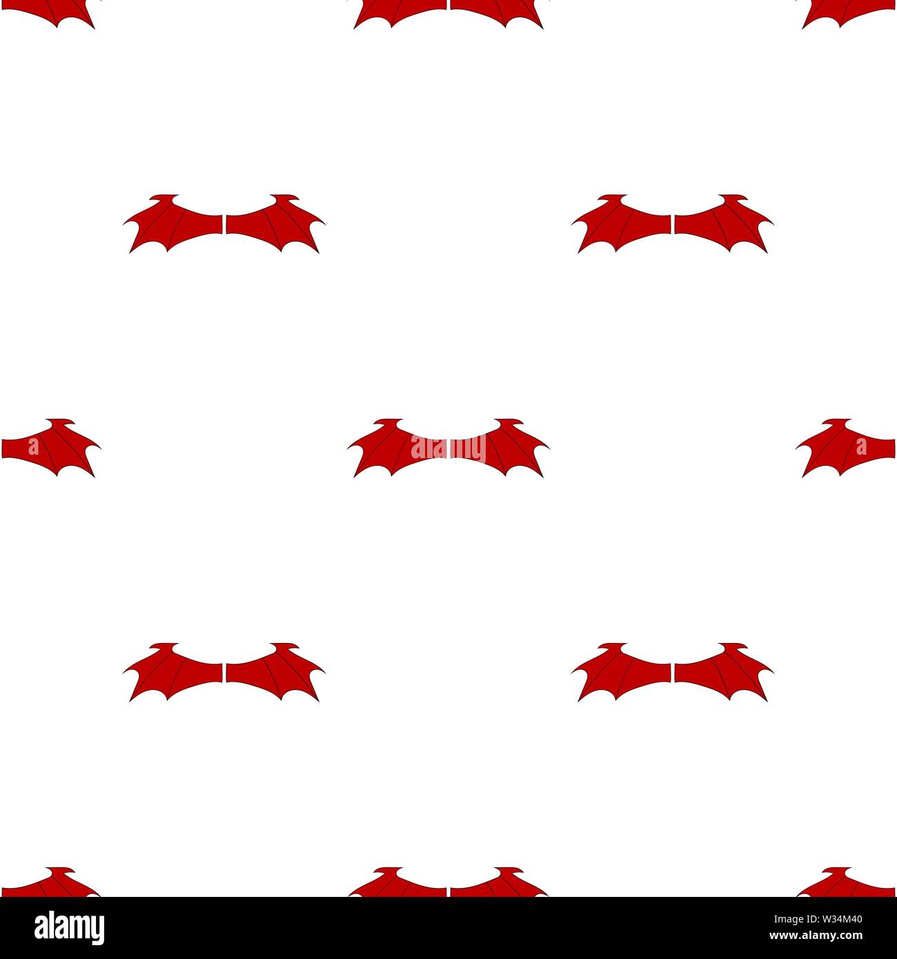 Seamless pattern with red devil wings isolated on white background. Vector illustration for design, web, wrapping paper, fabric, wallpaper Stock Vector Image & Art - Alamy Seamless pattern with red devil wings isolated on white background. Vector illustration for design, web, wrapping paper, fabric, wallpaper Stock Vector Image & Art - Alamy