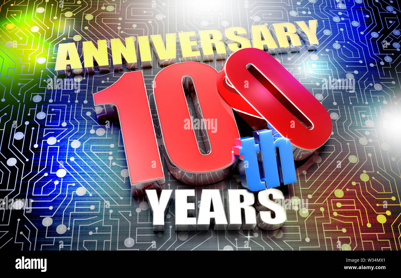 7 years text. 100 years text vector.