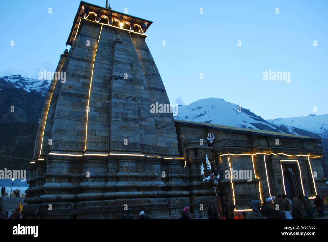 Kedarnath Temple Stock Photo
