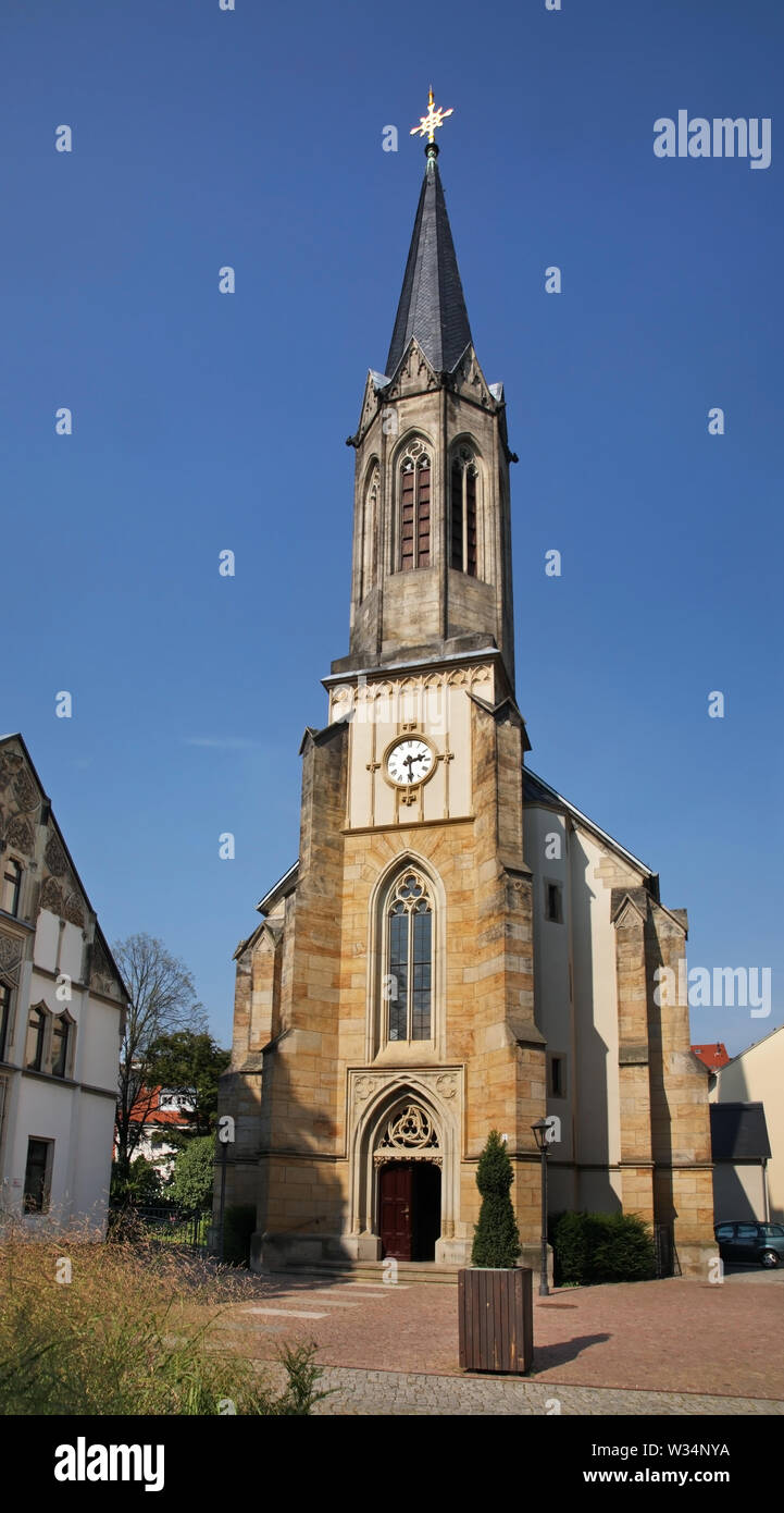 Catholic parish church of St. Kunigunde in Pirna. State of Saxony. Germany Stock Photo Alamy