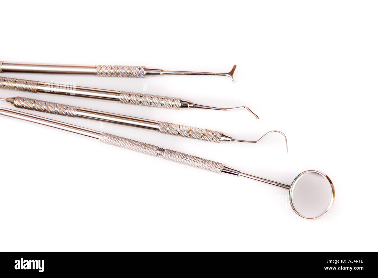 Set of dental tools Stock Photo Alamy