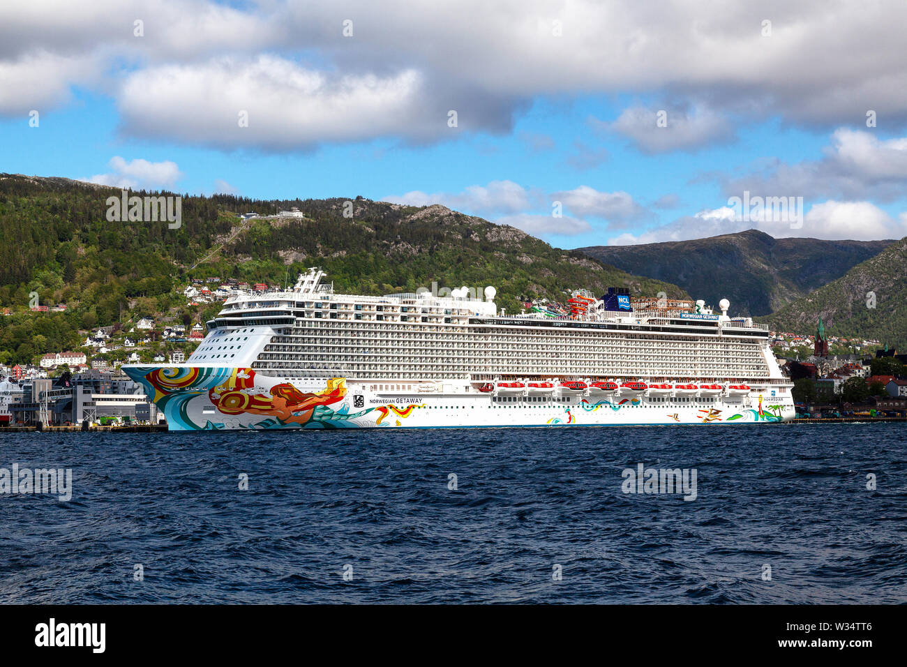 The Norwegian Getaway Cruise Ship High Resolution Stock Photography And Images Alamy