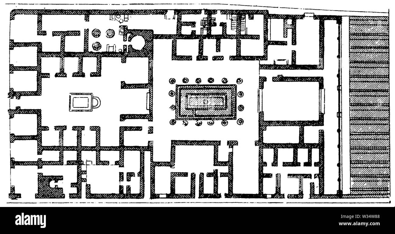 Pompeii House Black And White Stock Photos Images Alamy
