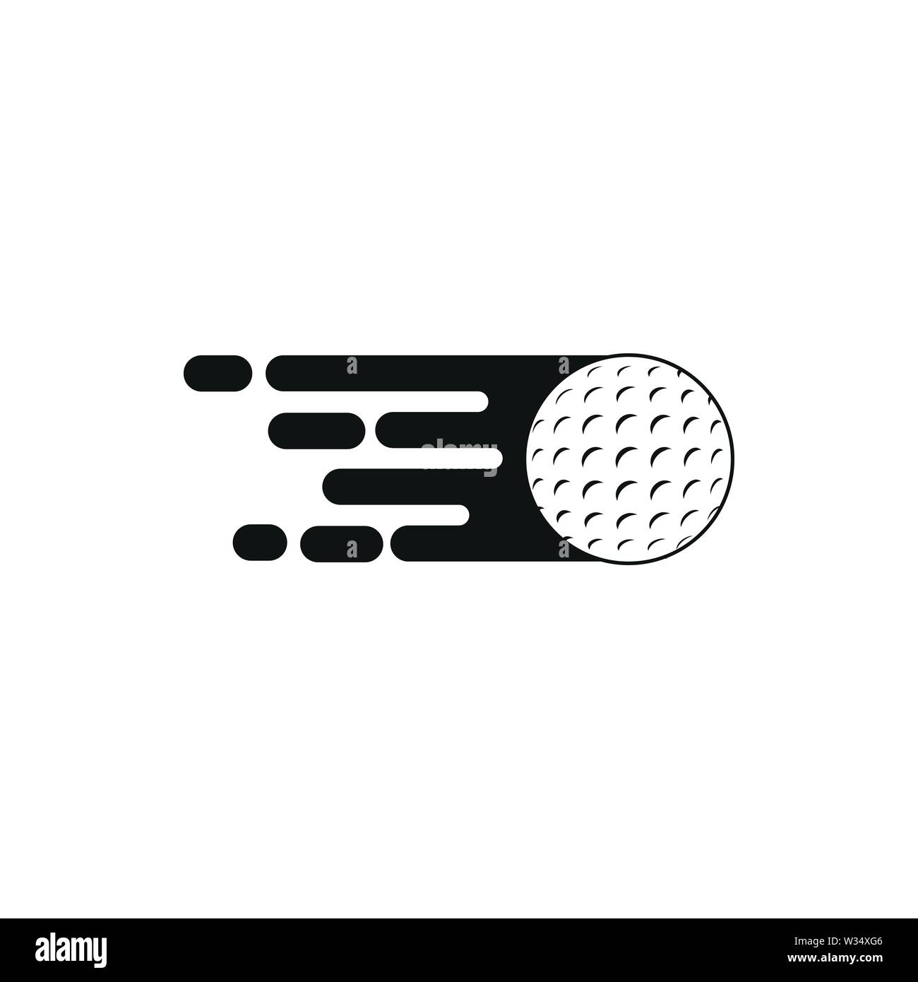 Golf icon graphic design template vector illustration Stock Vector