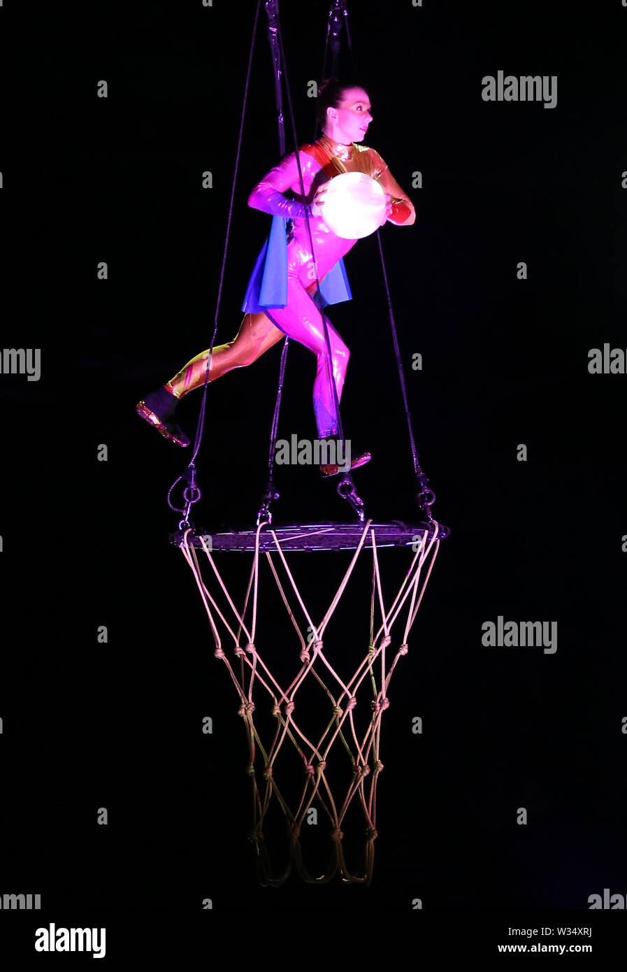 Opening ceremony during the Netball World Cup match at the M&S Bank ...