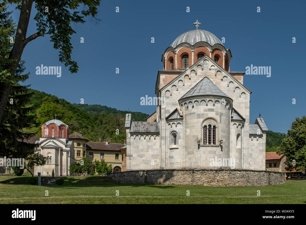 Studenica Monastery, near Kraljevo, Serbia Stock Photo