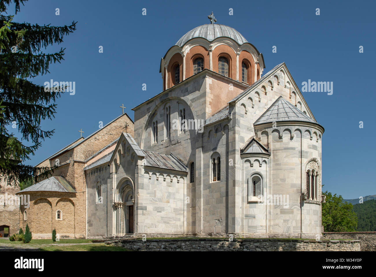 Studenica Monastery, near Kraljevo, Serbia Stock Photo