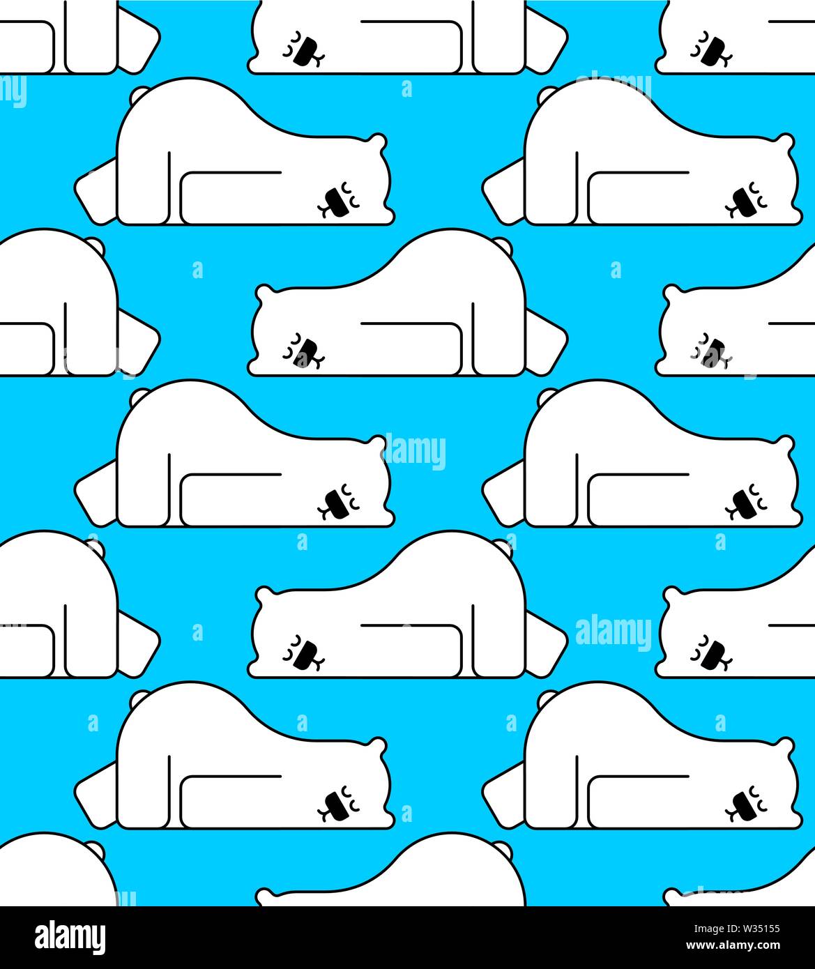 White fur polar bear texture hi-res stock photography and images - Alamy