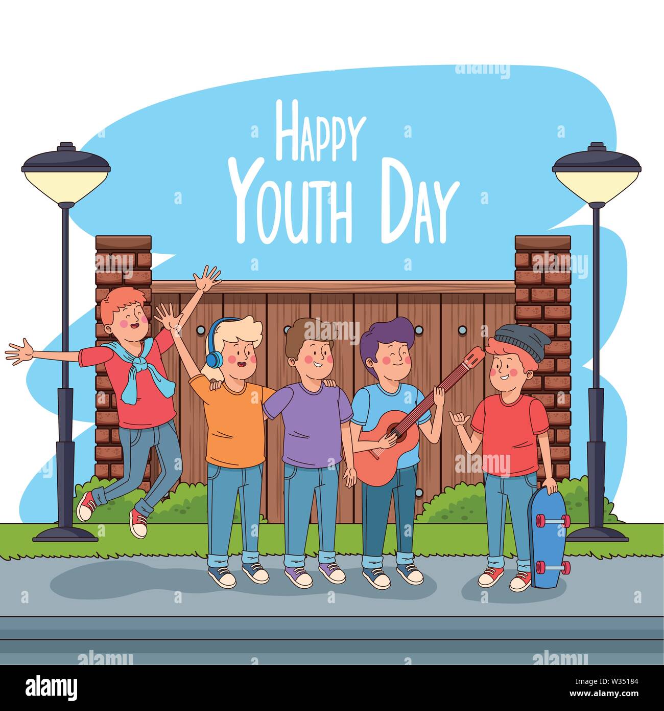 Teenagers Day Stock Vector Images Alamy teenagers-day-stock-vector-images-alamy
