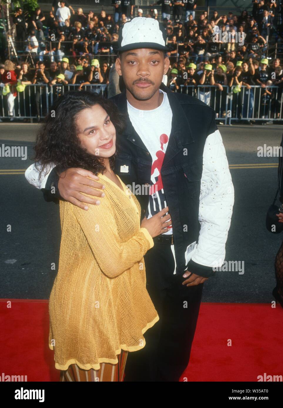 Sheree Zampino Will Smith and wife Sheree Zampino 1992 Photo By Michael Ferguson
