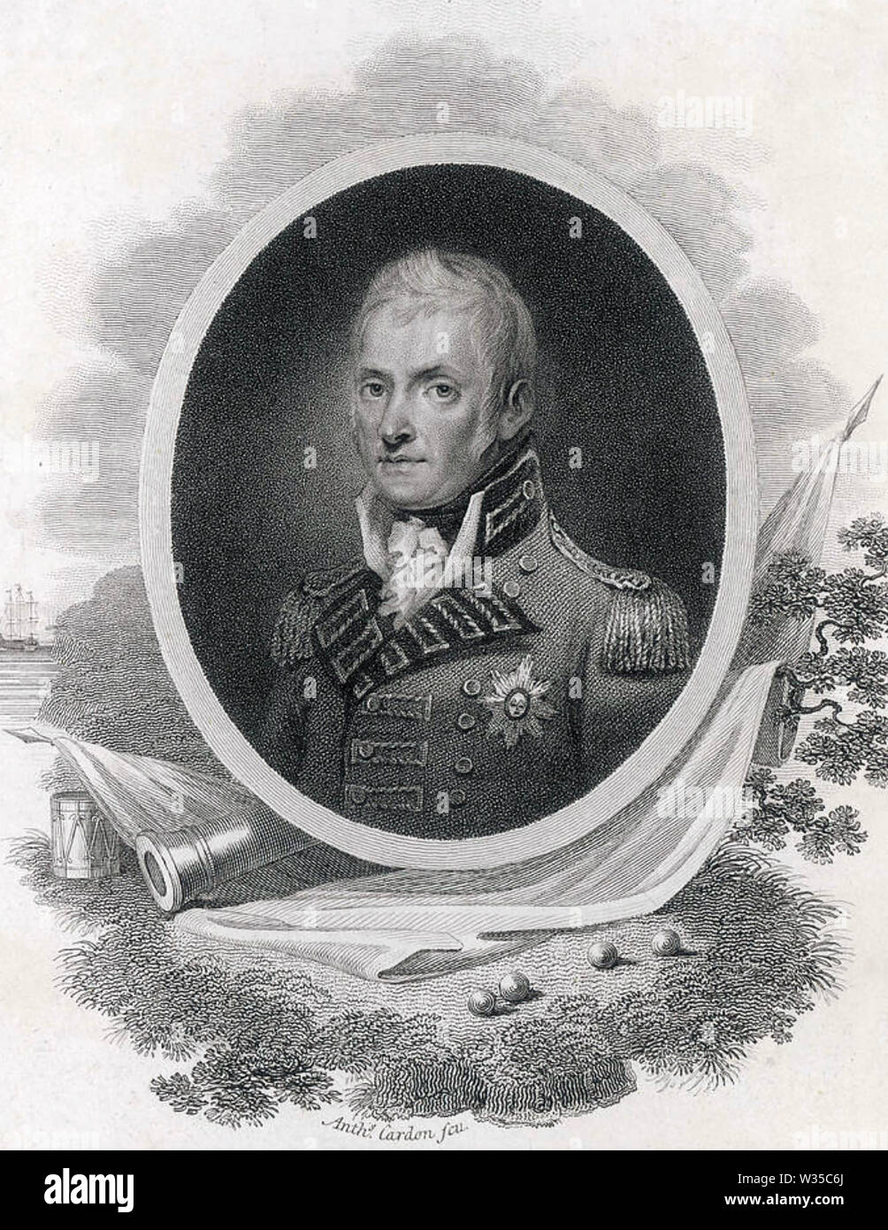 JOHN HOPE, 4th Earl of Hopetoun (1765-1823) Scottish politician and British Army officer Stock Photo
