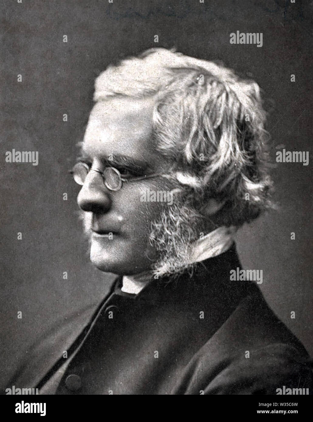 JOHN WILLIAM COLENSO (1814-1883) English mathematician,biblical scholar and first Church of England Bishop of Natal Stock Photo