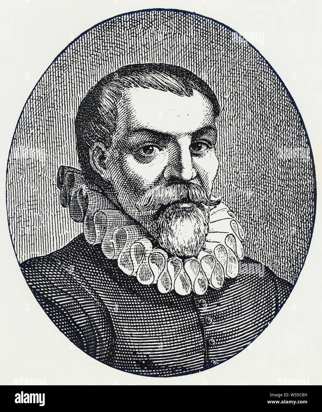 WILLEM BARENTSZ (c 1550-1597) Dutch navigator, cartographer and Arctic explorer Stock Photo