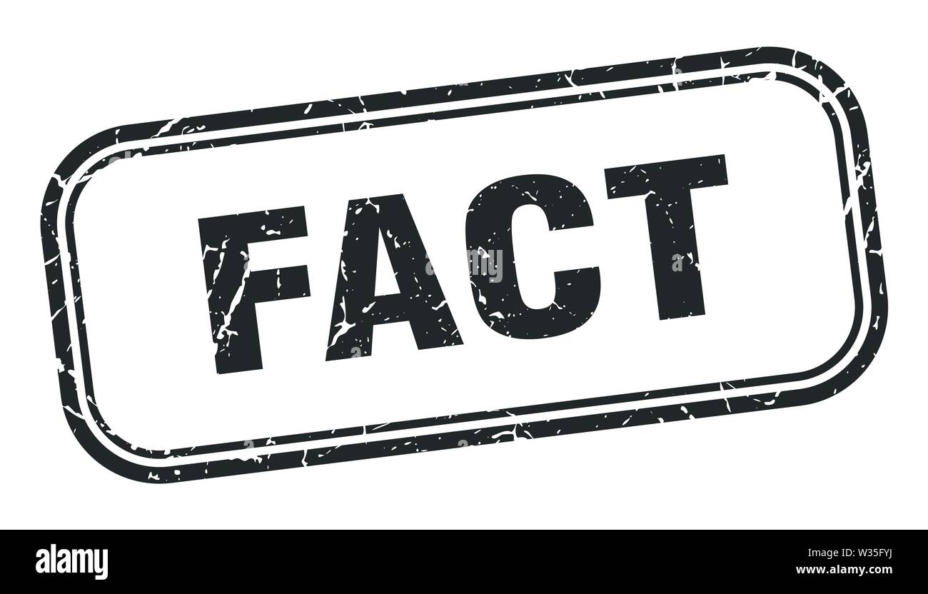 Fact square stamp grunge Stock Vector Images Alamy