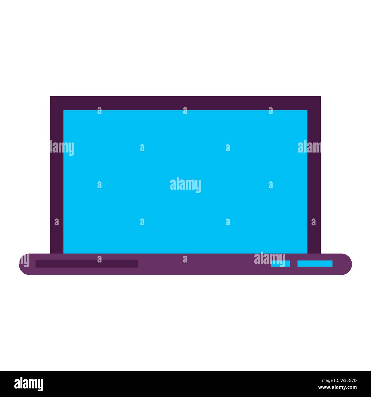 laptop mobile technology hardware cartoon Stock Vector Image & Art - Alamy