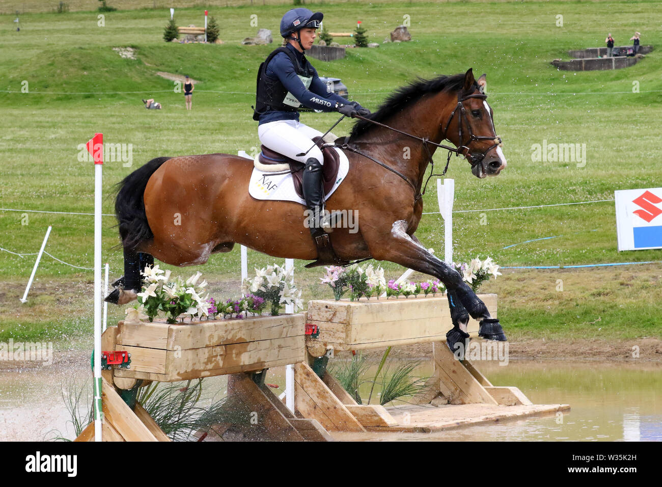 Dani Evans - C Born Fresh Z - CCI3S SecA - Barbury Castle 060719 Stock ...