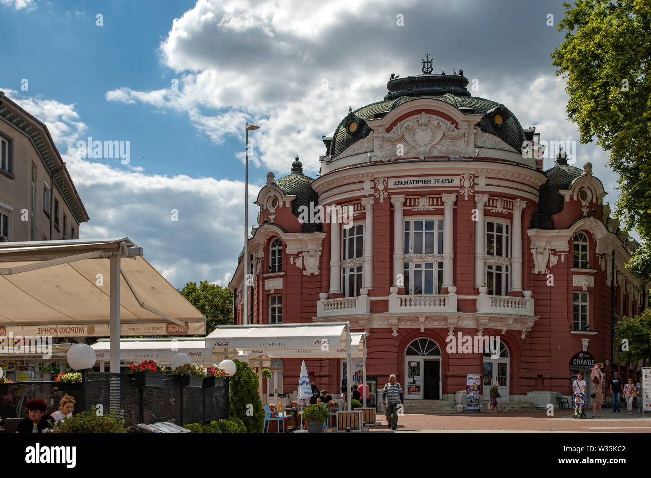 City Opera Theatre, Varna, Bulgaria Stock Photo Alamy