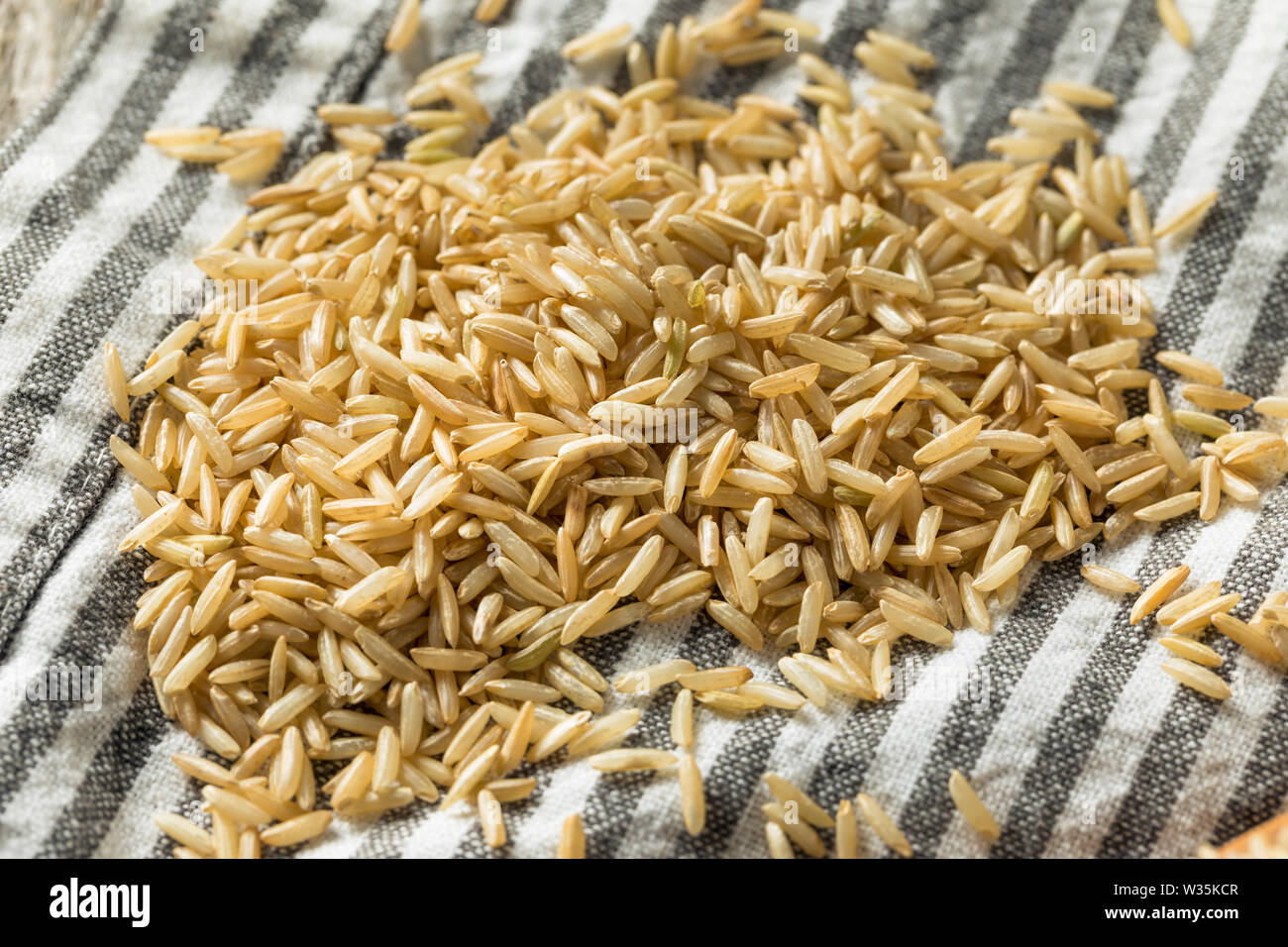 Dry Organic Indian Basmati Rice Ready to Cook Stock Photo - Alamy