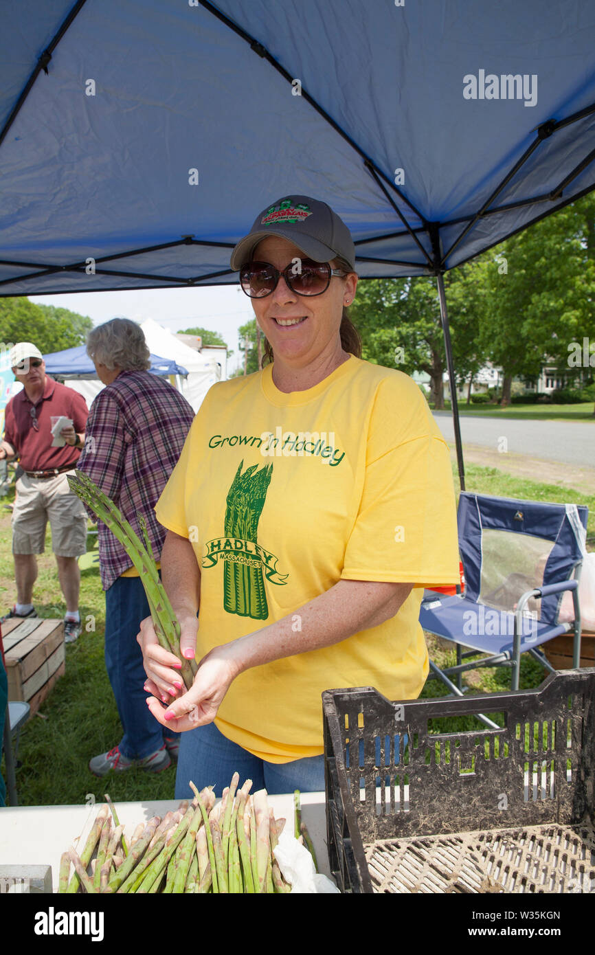 Hadley, Massachusetts is famous for their asparagus and have a festival