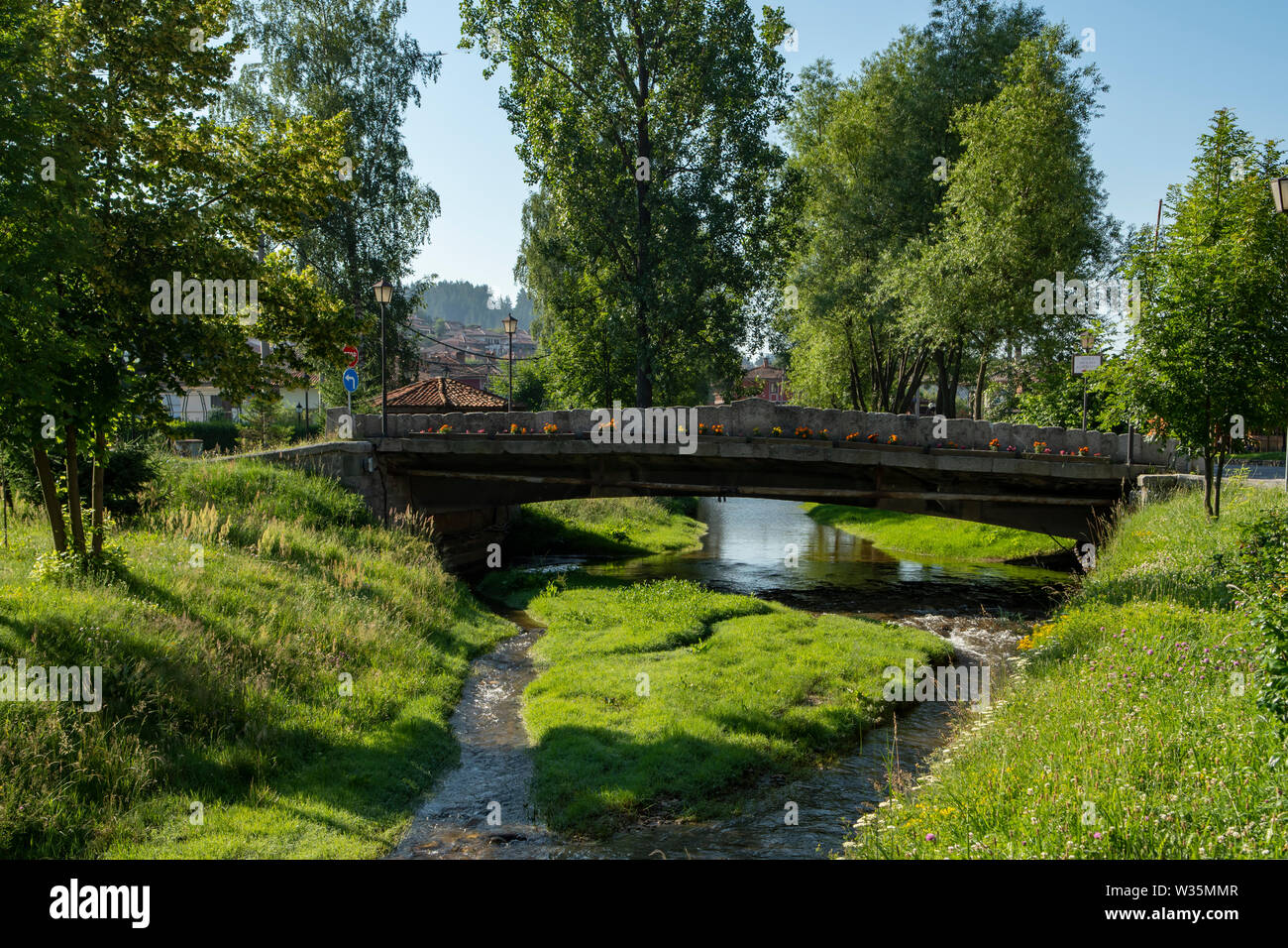 Topolnitsa River, Koprivshtitsa, Bulgaria Stock Photo - Alamy