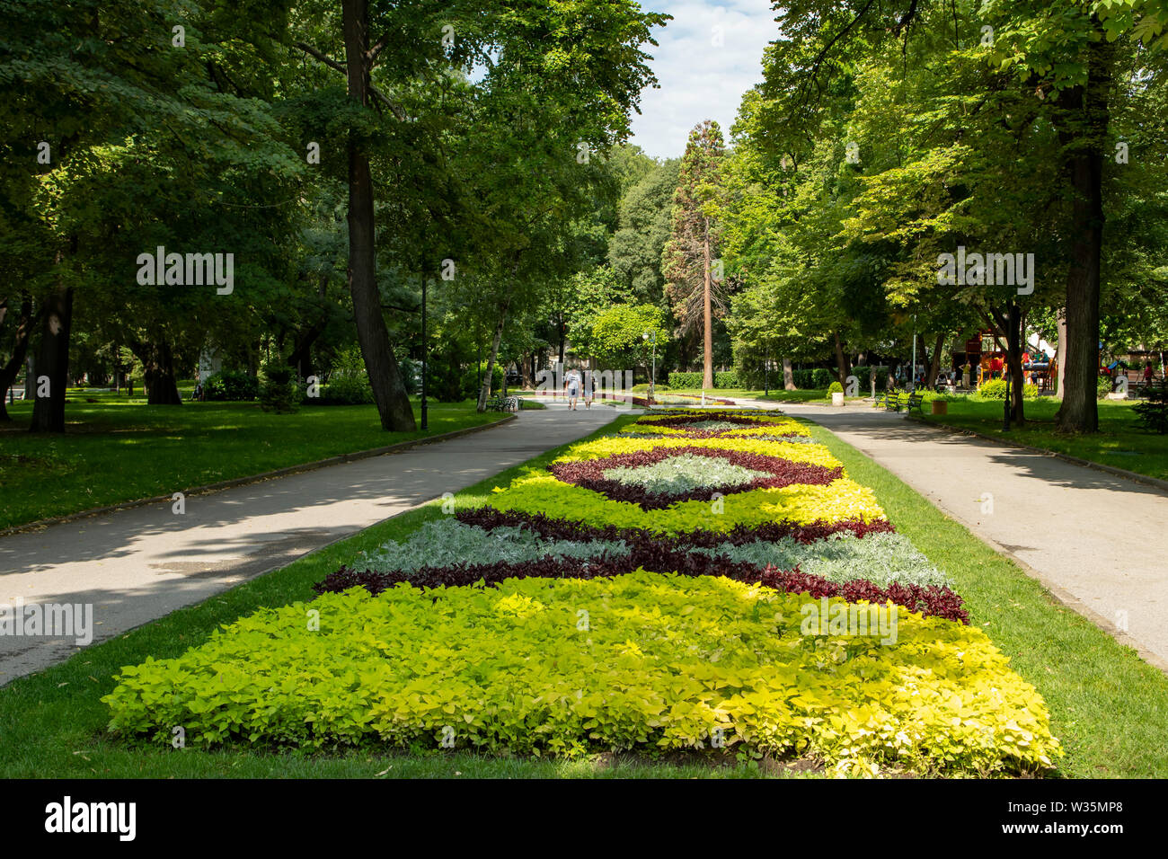 Heritage gardens flower garden hi-res stock photography and images - Alamy