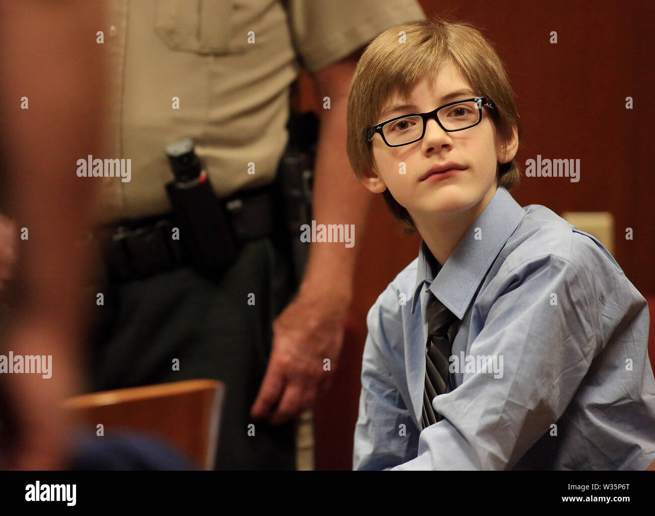 July 11, 2019 Davenport, Iowa, USA The first day of testimony