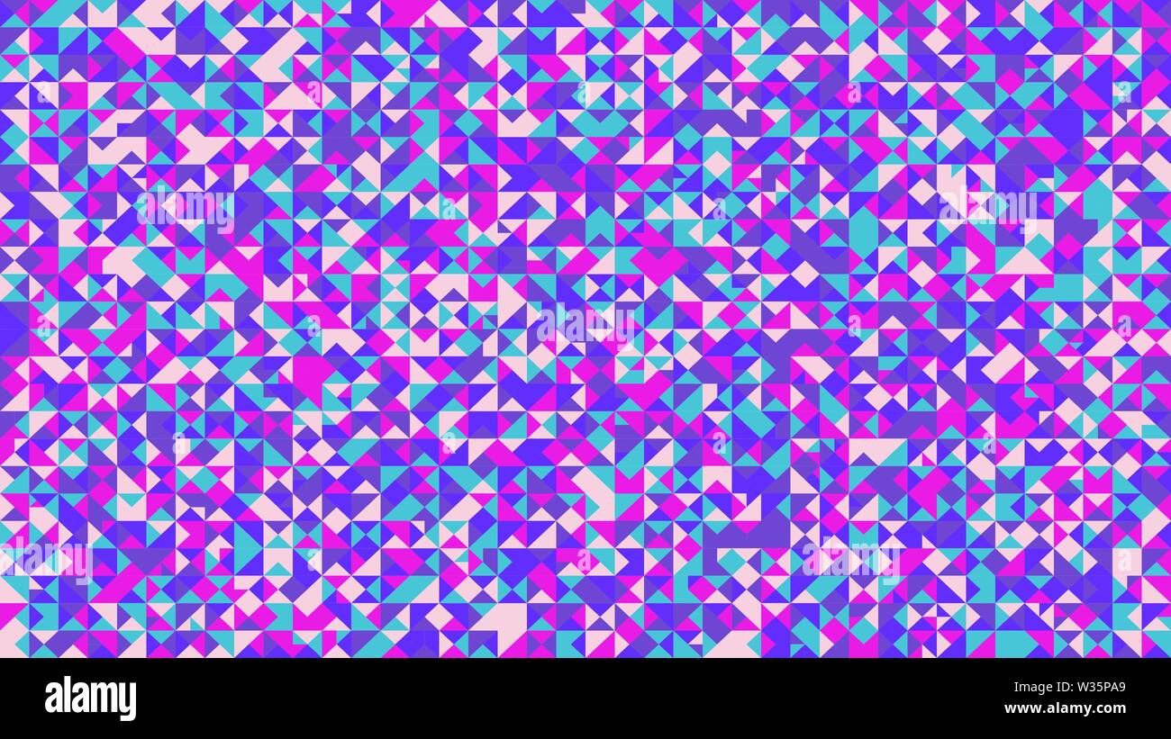 Geometrical multicolor mosaic triangle pattern background - abstract ...