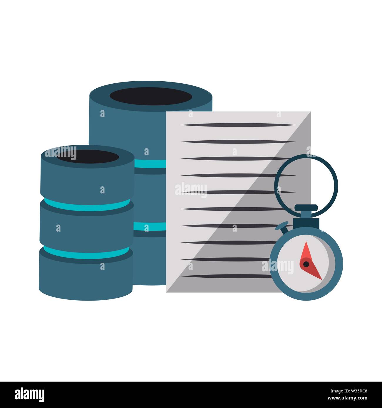 documents files system archives cartoon Stock Vector Image & Art Alamy