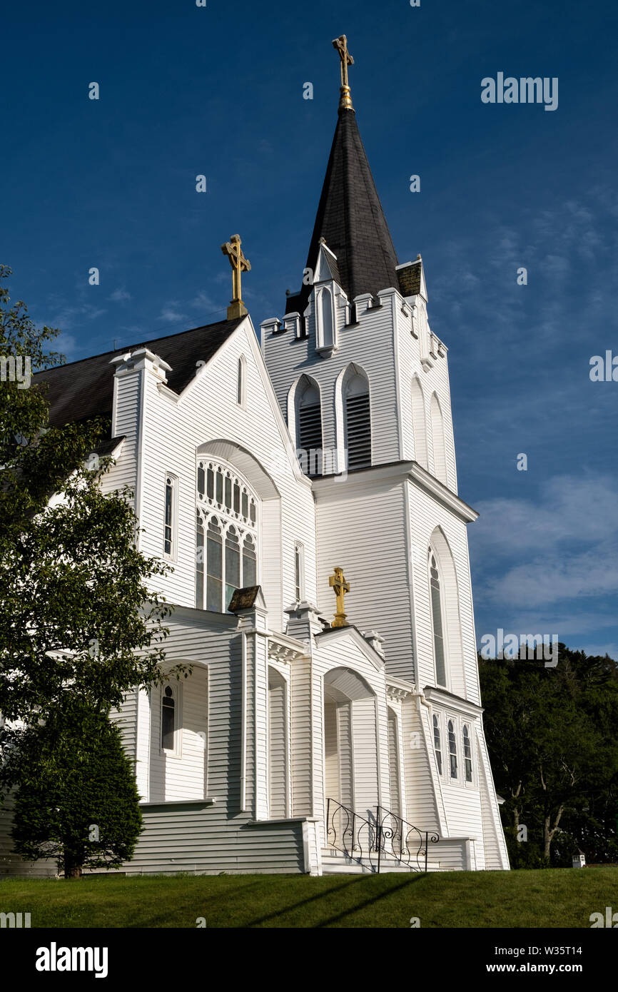 Our Lady Queen of Peace Roman Catholic church in Boothbay Harbor Maine