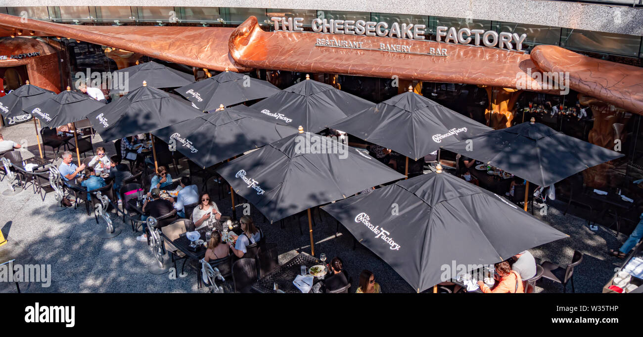 The Cheesecake Factory at John Hancock building in Chicago CHICAGO, USA JUNE 11, 2019 Stock