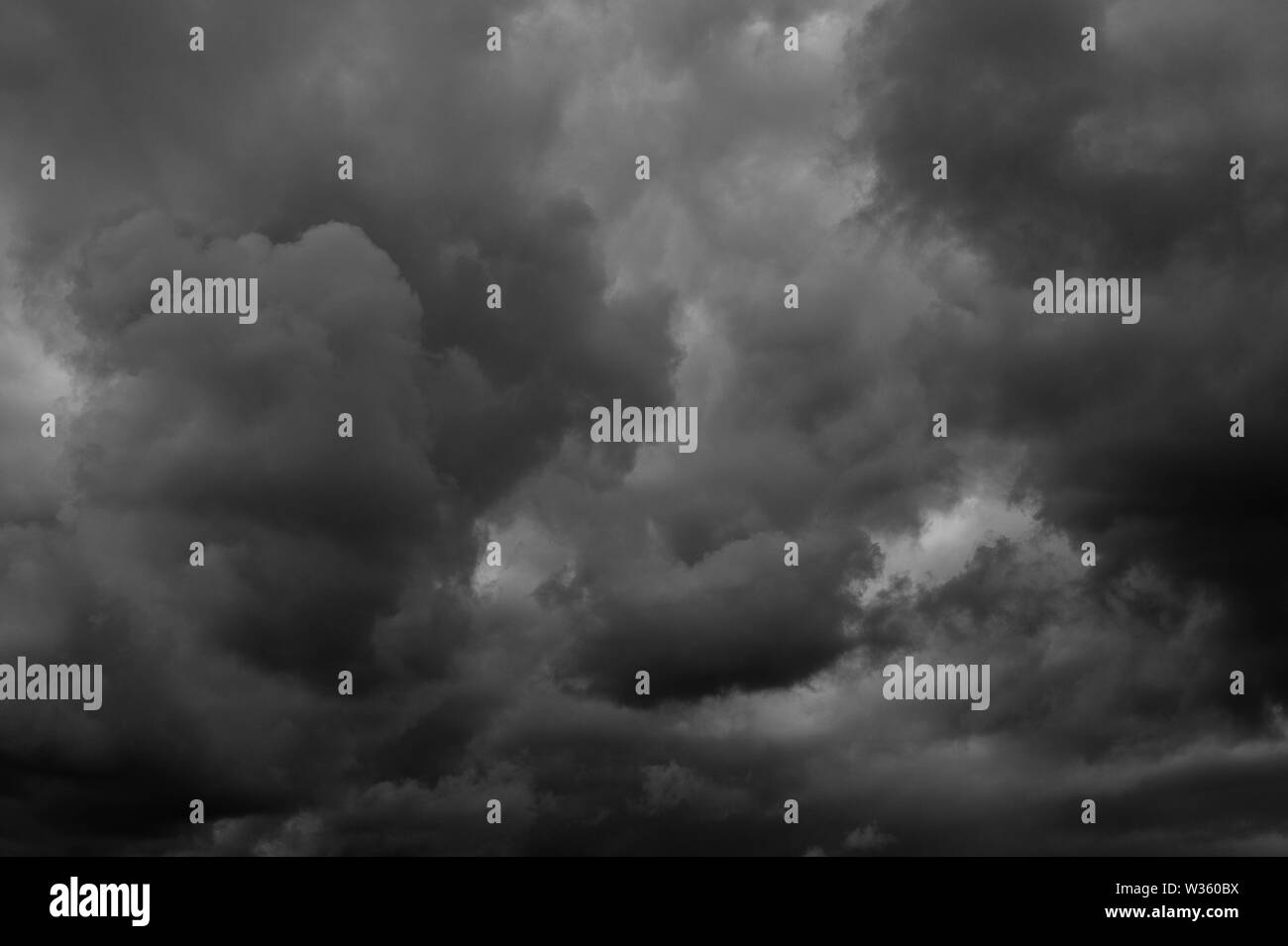 Cumulus congestus Black and White Stock Photos & Images - Alamy