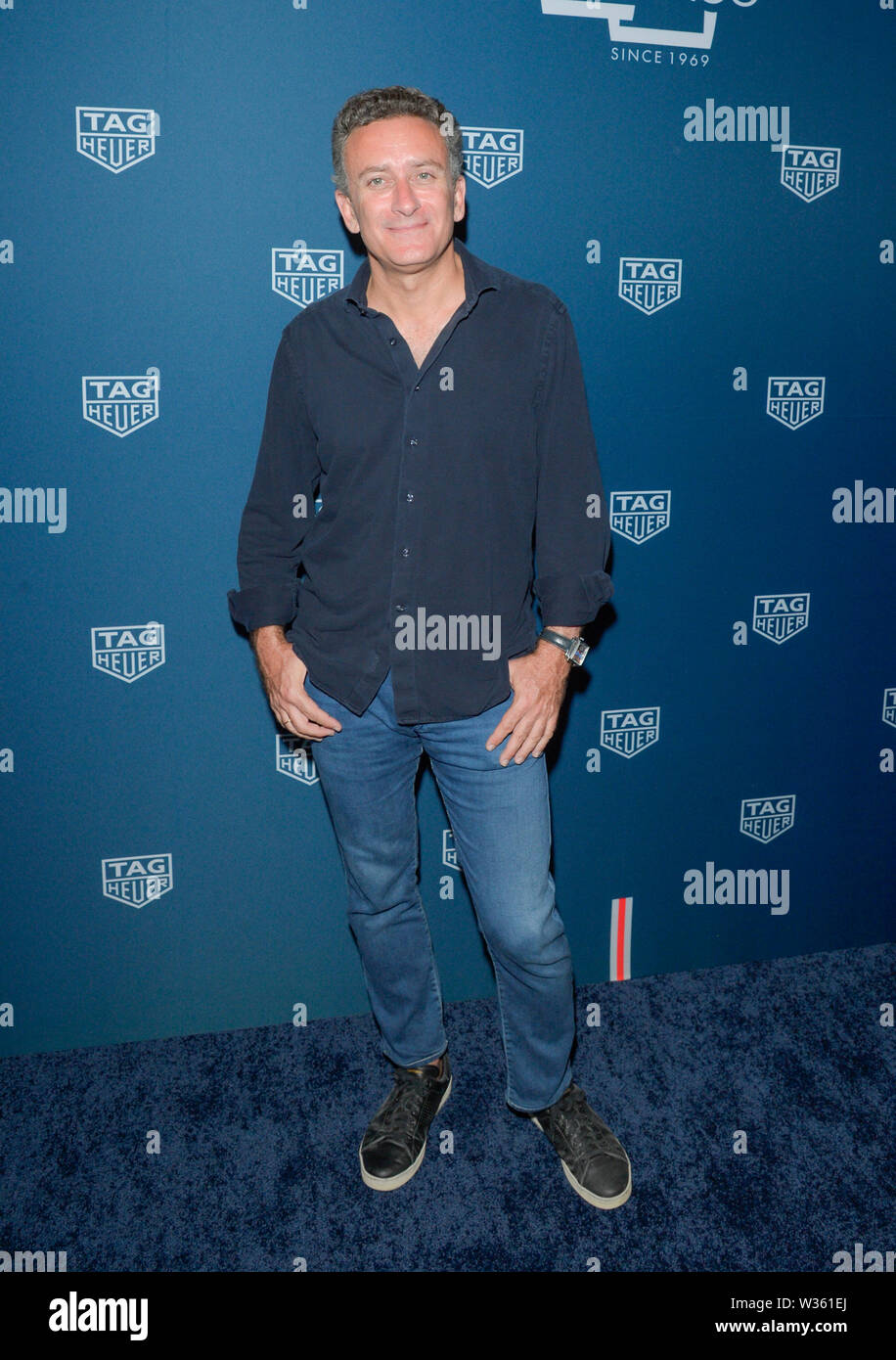 New York, NY - July 10, 2019: Alejandro Agag attends TAG Heuer ...