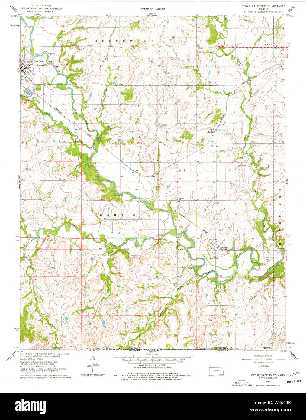 Map of cedar vale hires stock photography and images Alamy