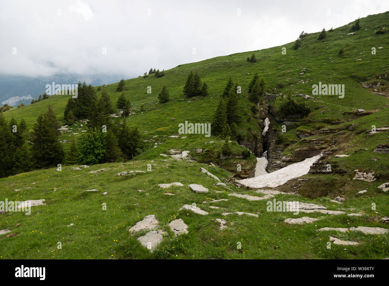 Switzerland ebenalp snow hi-res stock photography and images - Alamy