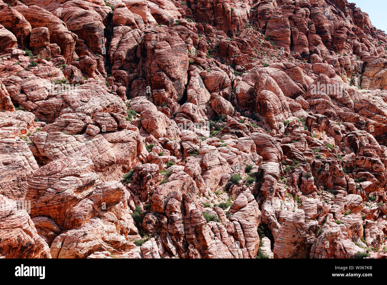 Nevada Rocks Rock Formations in Red Rock Canyon Conservation Area, Nevada, United ...