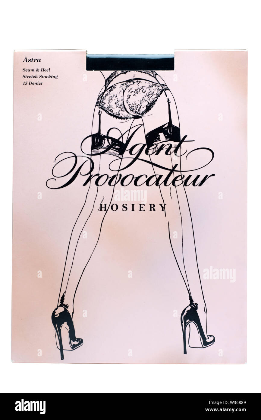 Agent Provocateur Hosiery stockings Stock Photo