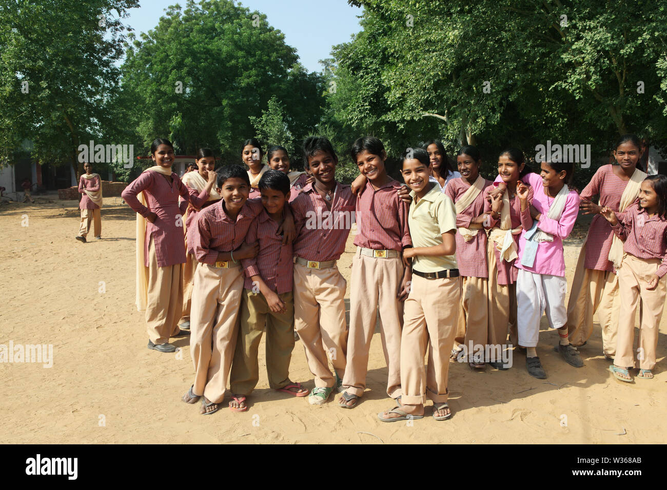 School Children In A School Stock Photo - Alamy