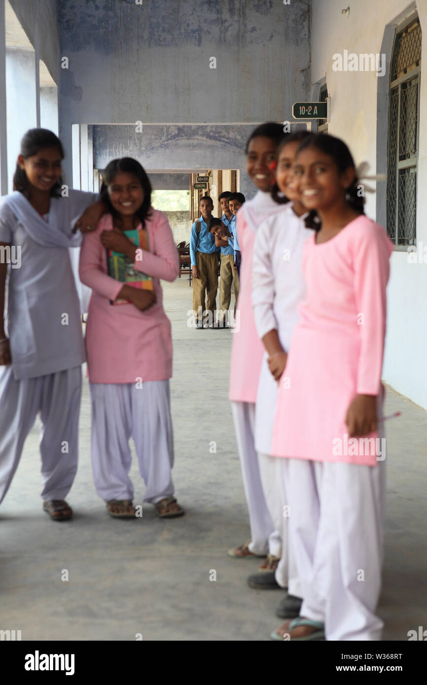 School children in a school Stock Photo - Alamy