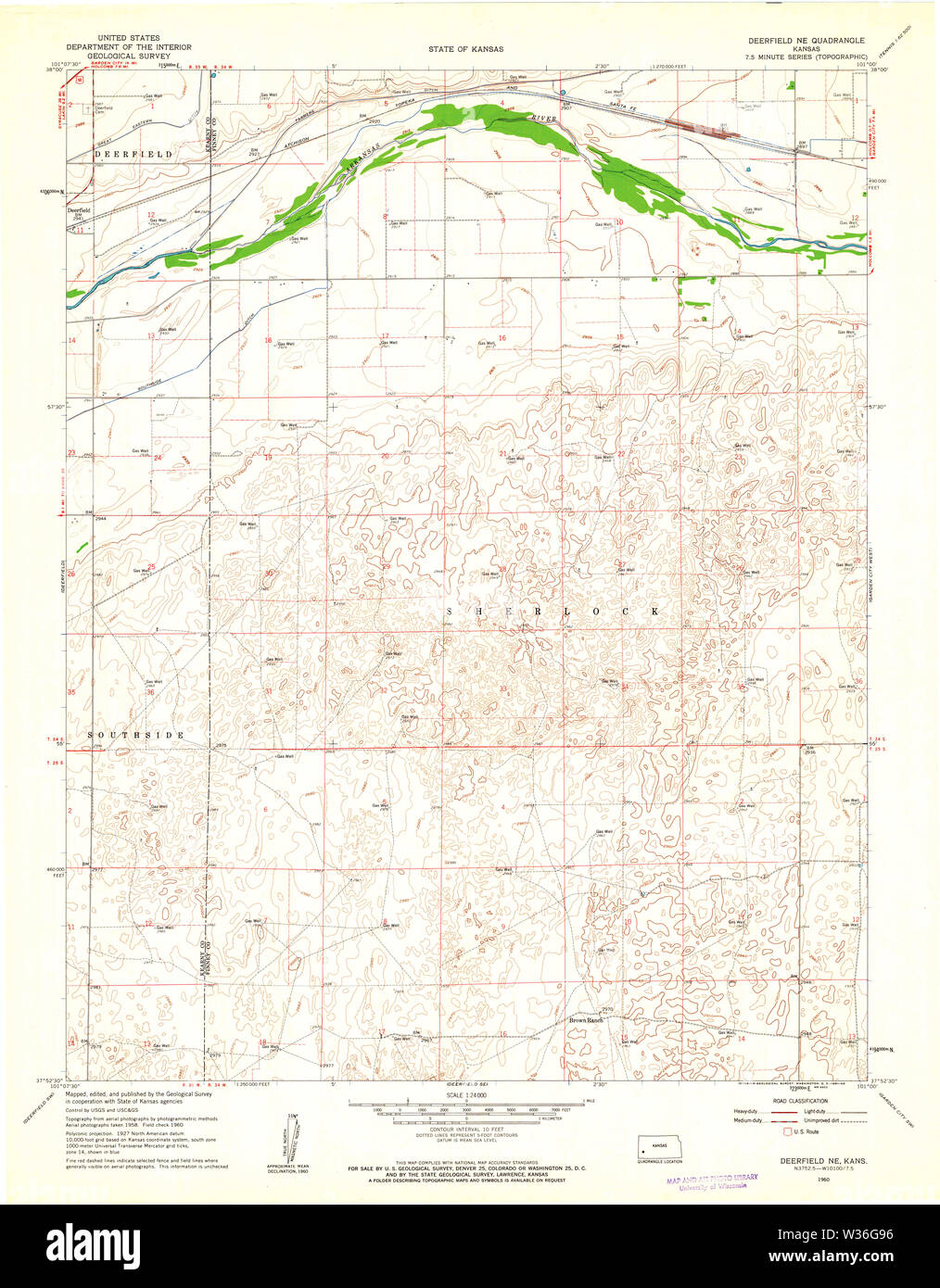 Map of deerfield Cut Out Stock Images & Pictures Alamy