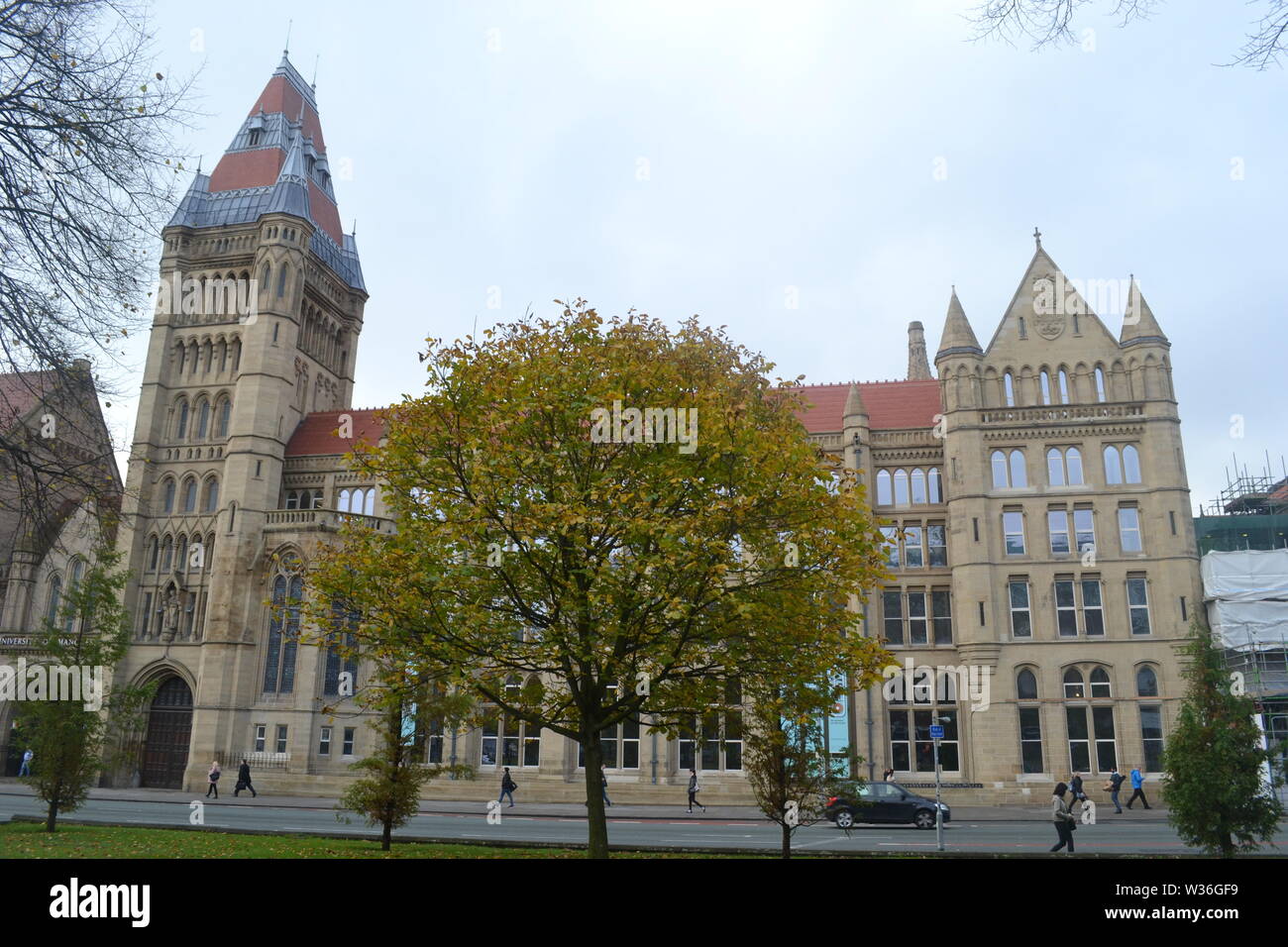 Manchester Museum, UK. Part of the University of Manchester Stock Photo