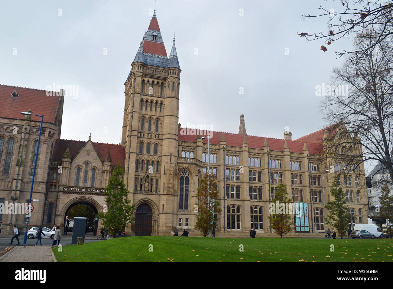 Manchester Museum, UK. Part of the University of Manchester Stock Photo