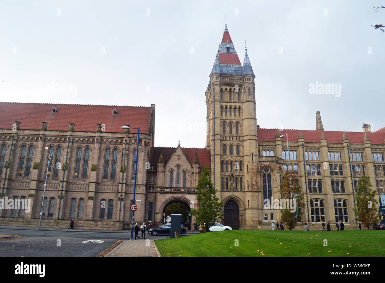 Manchester Museum, UK. Part of the University of Manchester Stock Photo