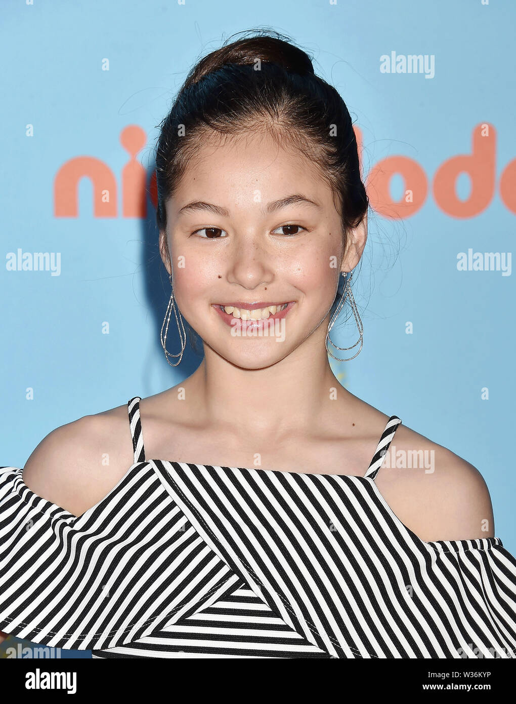 SANTA MONICA, CA - JULY 11: Alysa Liu attends Nickelodeon Kids' Choice