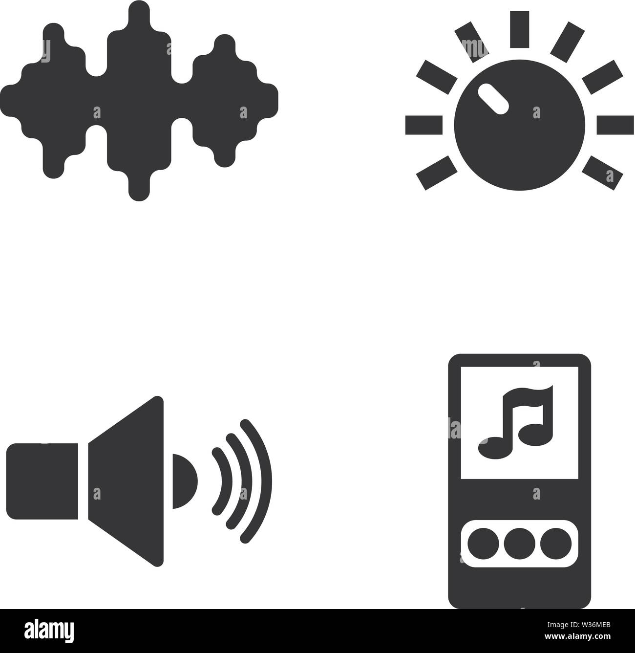 Music, Audio MP3 Player. Simple Related Vector Icons Set for Video, Mobile  Apps, Web Sites, Print Projects and Your Design. Music, Audio MP3 Player ic  Stock Vector Image & Art - Alamy
