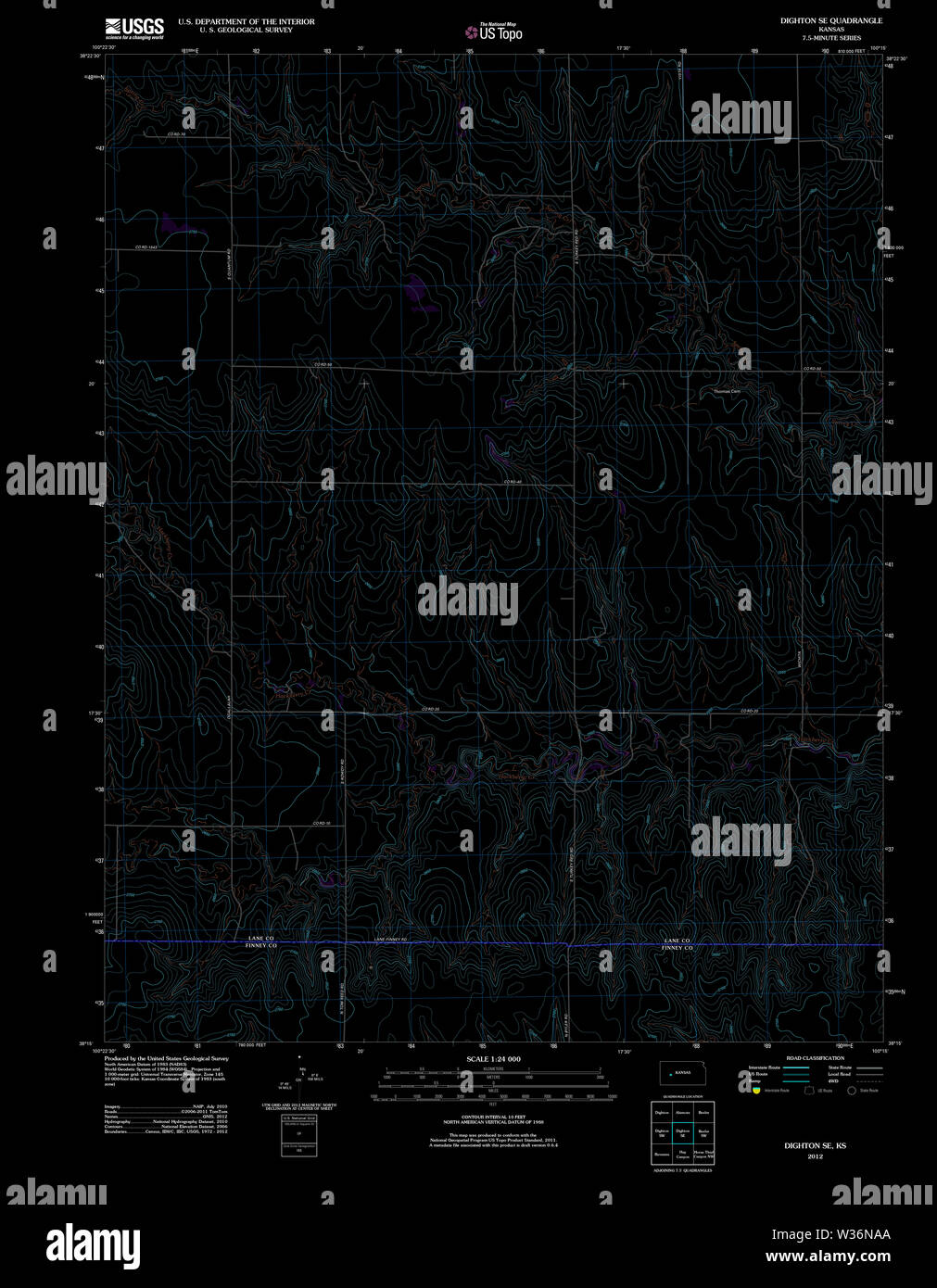Map of dighton hires stock photography and images Alamy
