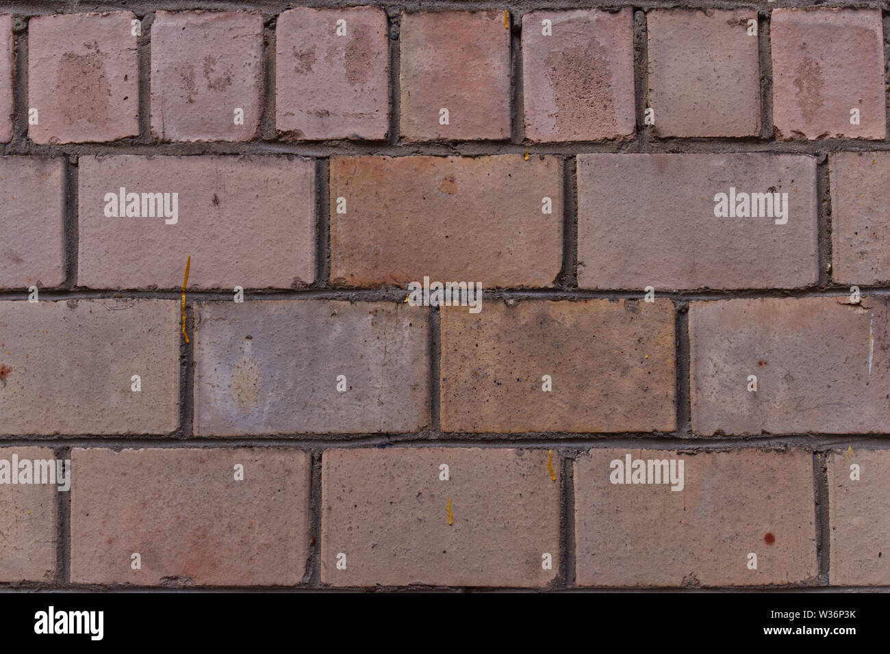 Abstract image texture for designers with delicate pink stones and cement. Horizontal lay figure. Stock Photo