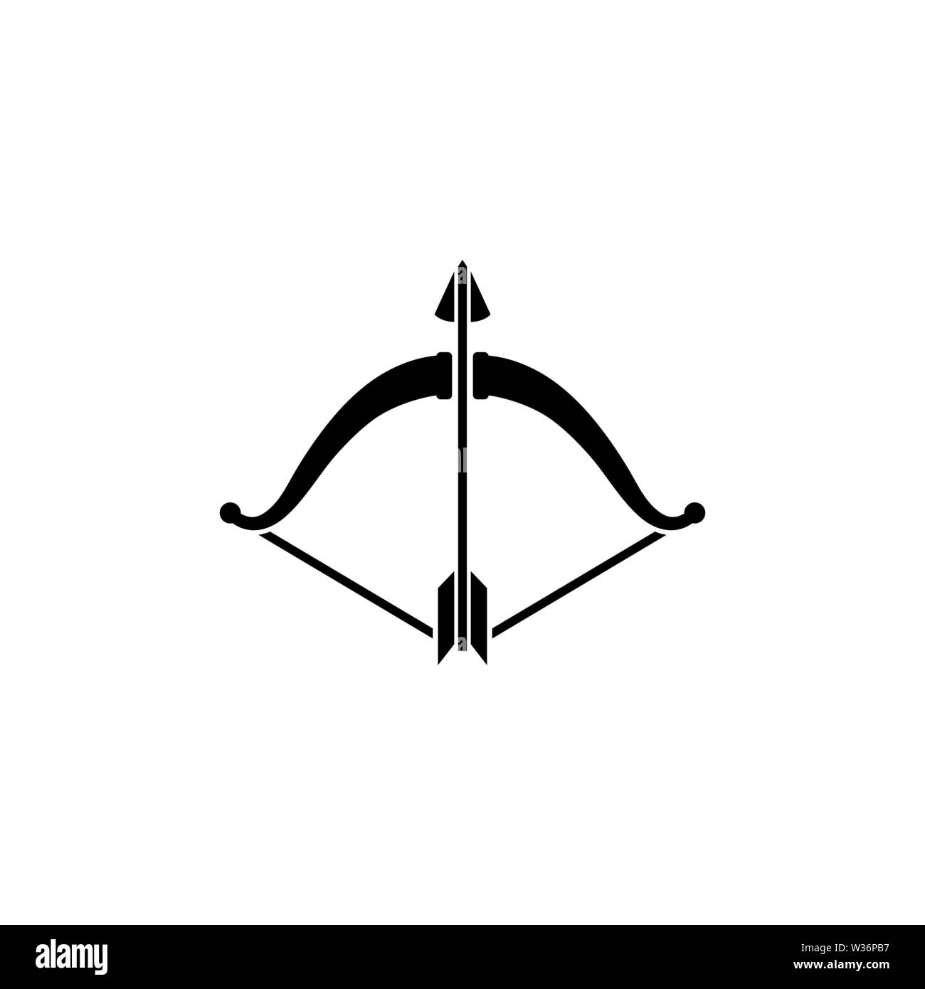 Black Bow And Arrow